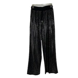 Black and White Polka Dot Women's Pants Size Small